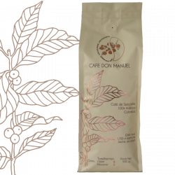 Café grain – SCA 84.25<br>Lavé – 3 Torréfactions<br>Sachet 500g<br>